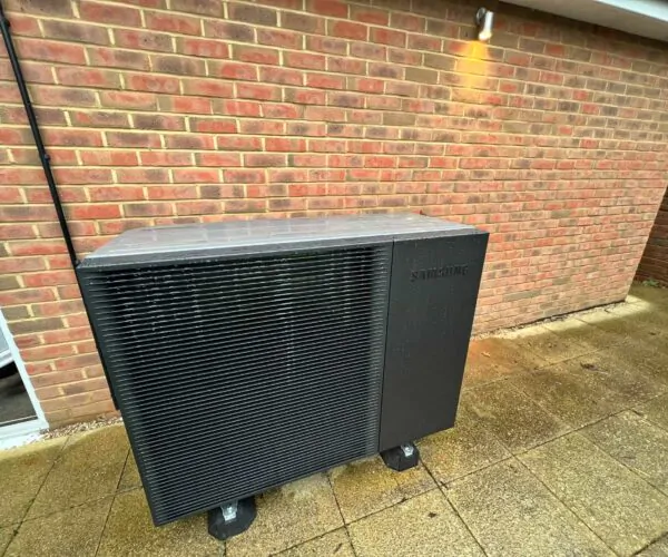 Samsung Air Source Heat Pump Installation Black